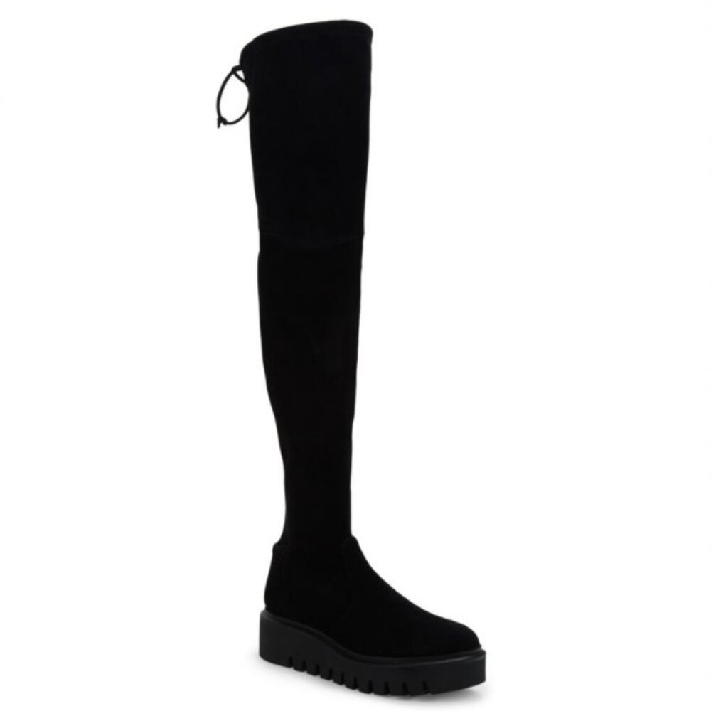 Stuart Weitzman Chalet Over-The-Knee Suede Boots